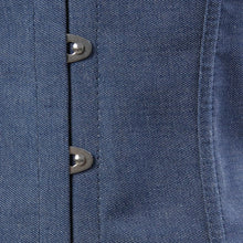 Carregar imagem no visualizador da galeria, Cowboy Azul Colete Corselet Cintura Cinturão Corselet Top Bustier