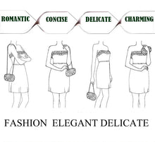 Carregar imagem no visualizador da galeria, Imitação de Animal Colorida Luxuosa Bolsa de Mão com Cristais Diamante Octogonal para a Noite, Bolsa de Ombro com Corrente, Disponível em 4 Cores Diferentes