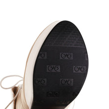 Carregar imagem no visualizador da galeria, Botas de Ankle de Laço em Plataforma com Laço Doce Lolita, Cor Mista, Bico Redondo, Salto Alto de Princesa, Várias Cores