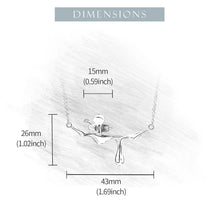 Carregar imagem no visualizador da galeria, Colar/Conjunto de Pingente de Abelha Feito à Mão com Mel a Gotejar em Prata Esterlina 925 Joalharia Fina