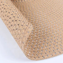 Carregar imagem no visualizador da galeria, 70cm Chapéu de Praia Verão Larga Aba Grande Proteção UV Dobrável Oversized Disponível em 21 Cores