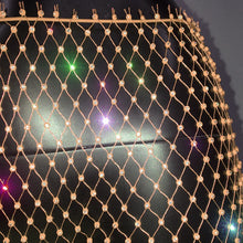 Cargar imagen en el visor de la galería, Pantalón Legging Largo con Abertura Lateral, Brillante con Diamantes de Strass, Malla de Red Transparente, Disponible en 8 Colores Diferentes