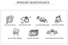 Carregar imagem no visualizador da galeria, Colar de Prata Esterlina S925 com Pendente Quadrado CZ Encantador de Clave de Sol