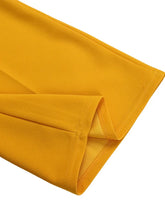 Carica l'immagine nel visualizzatore di Gallery, Blusa a maniche 1/2 con collo alto e pantaloni larghi a due pezzi