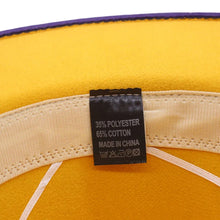 Carregar imagem no visualizador da galeria, Chapéu Fedora Unissexo de Lã Feltro de Duas Cores com Aba Larga