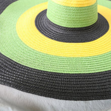 Carregar imagem no visualizador da galeria, 70cm Chapéu de Praia Verão Larga Aba Grande Proteção UV Dobrável Oversized Disponível em 21 Cores