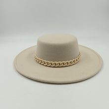 Carregar imagem no visualizador da galeria, 9,5cm Chapéu Fedora Jazz de Aba Reta Topo Reto Lado Reto Cores Sólidas Unissexo