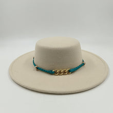 Carregar imagem no visualizador da galeria, 9,5cm Chapéu Fedora Jazz de Aba Reta Topo Reto Lado Reto Cores Sólidas Unissexo