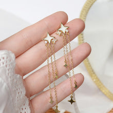 Cargar imagen en el visor de la galería, Lujo 925 Plata de Ley/14K Chapado en Oro Real Hojas Delicadas Micro Incrustadas con Circonita Cúbica CZ Pendientes de Botón/Colgante