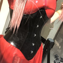 Carregar imagem no visualizador da galeria, Corset de Treino de Cintura de Latex 1mm Unissex com Aço Personalizado Fetiche