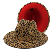 Cargar imagen en el visor de la galería, Sombrero Fedora de ala ancha plana de fieltro de lana Jazz Goth Top Vintage Boda
