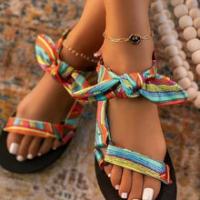 Cargar imagen en el visor de la galería, Flat Beach Velcro Sandals EUROPEAN Sizes Up To 43
